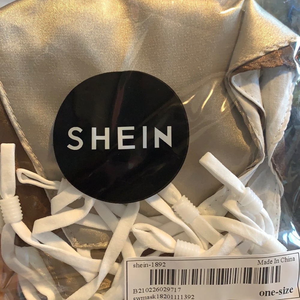 SHEIN Mask shades of brown silk